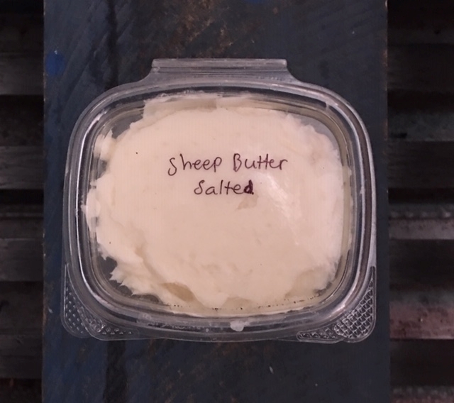 Sheep Butter 6 oz Amos Miller Organic Farm